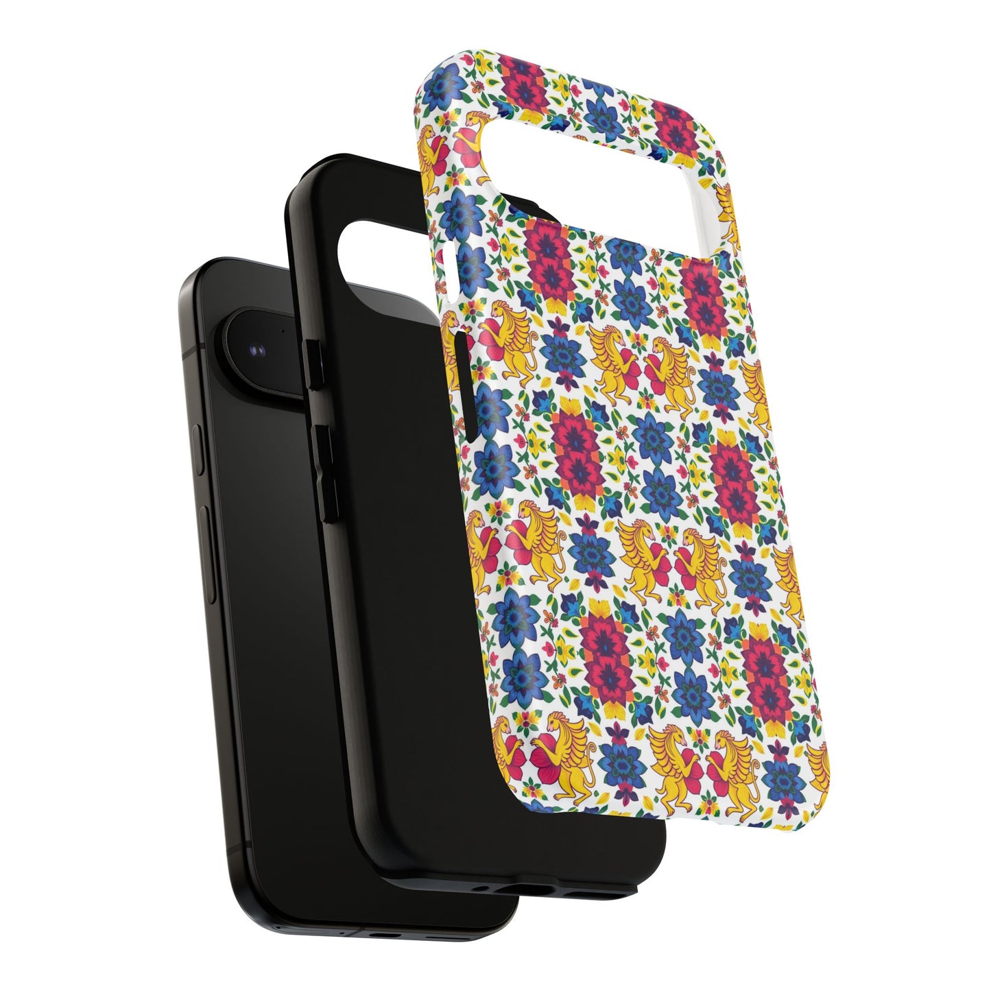 Tough Cases, Gemini, Zodiac, Flower Pattern