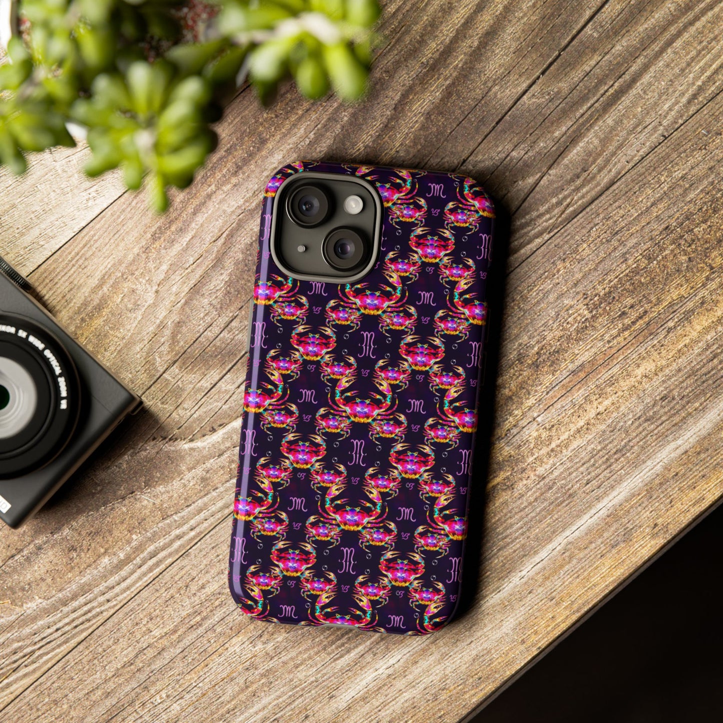 Tough Cases, Cancer, Zodiac v2, Metal Pattern