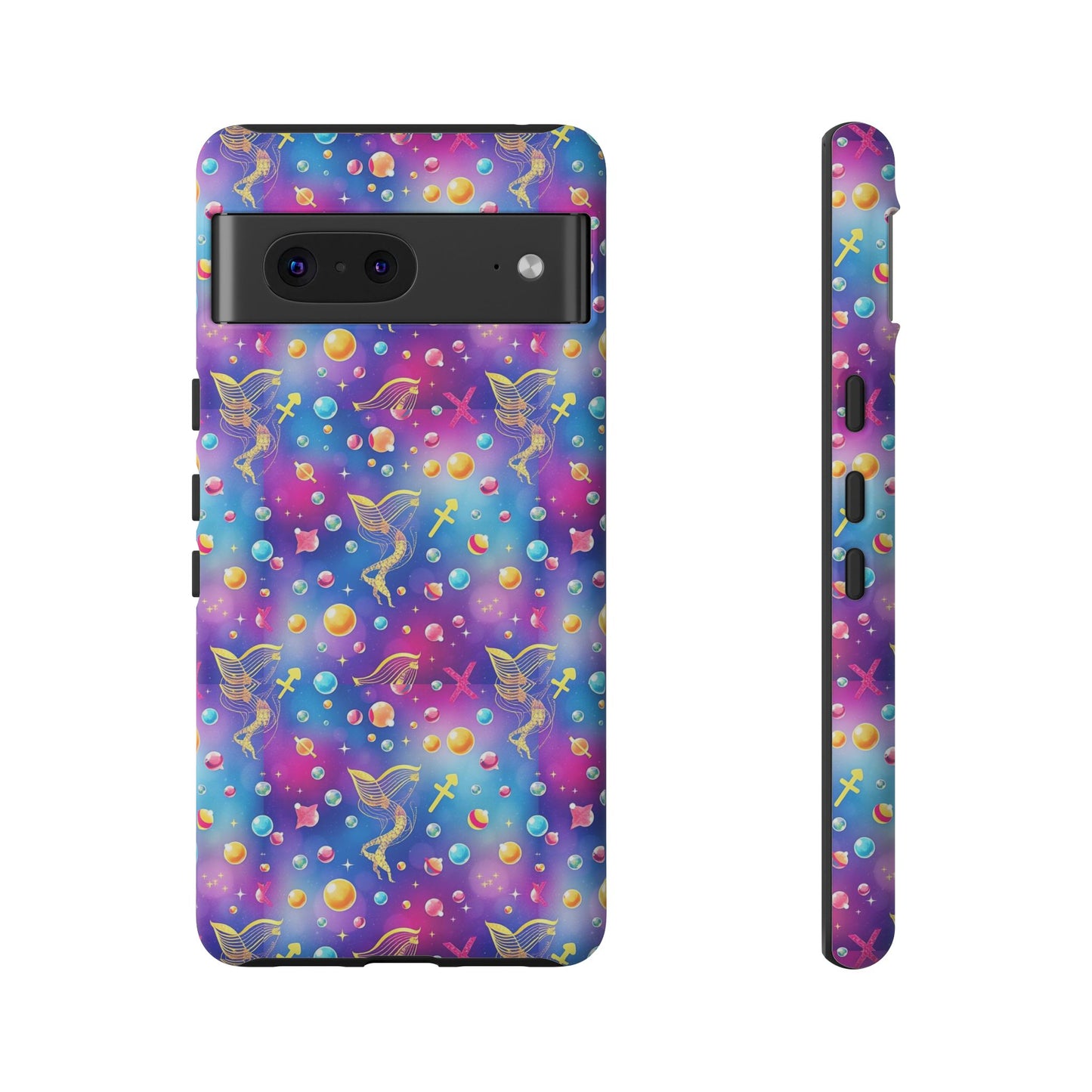 Tough Cases, Sagittarius, Zodiac v3, Bubble Pattern