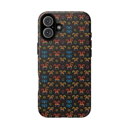 Tough Cases, Aries, Zodiac v1, Metal Pattern