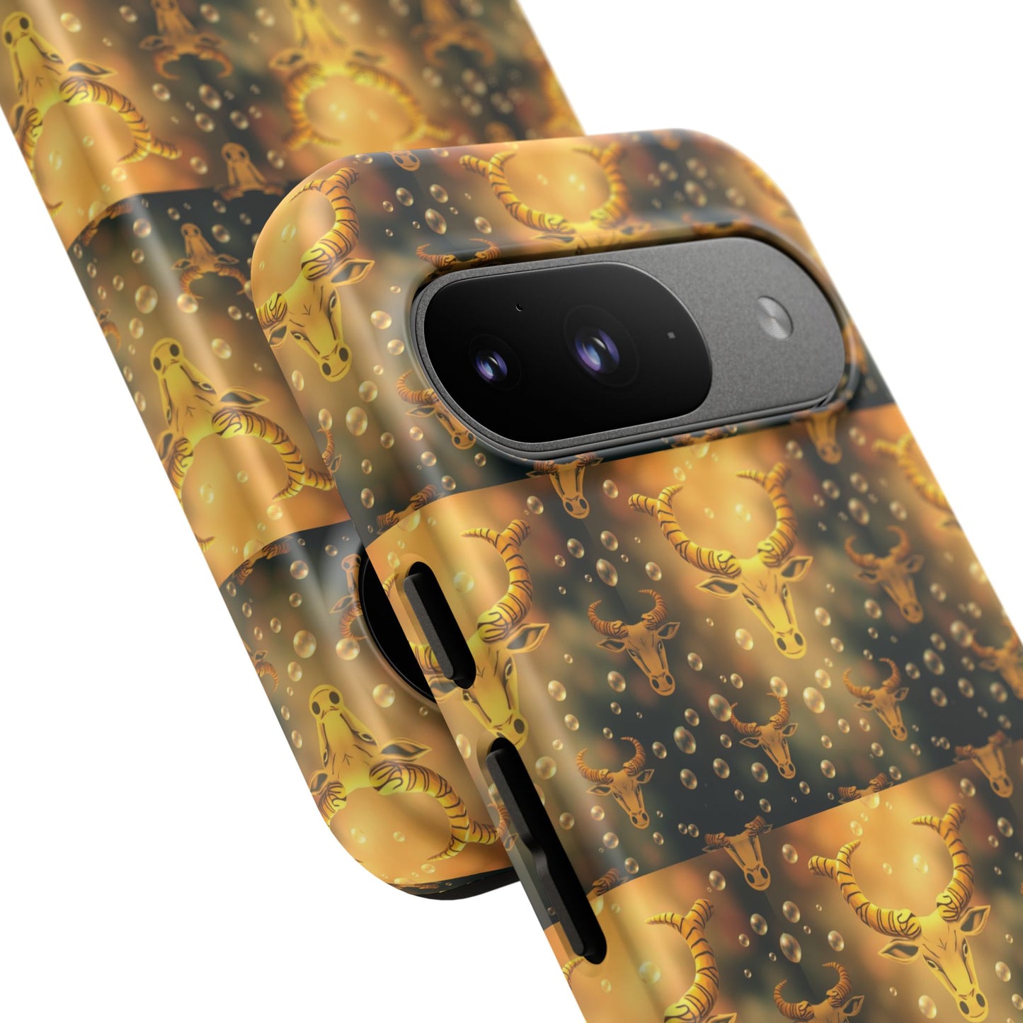 Tough Cases, Taurus, Zodiac v1, Bubble Pattern