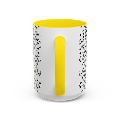 Accent Coffee Mug with the Aquarius sign (11, 15oz)