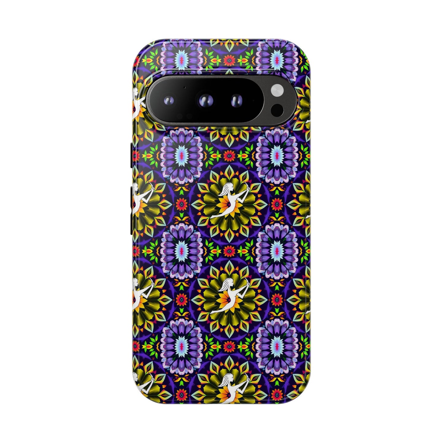 Tough Cases, Sagittarius, Zodiac v1, Flower Pattern