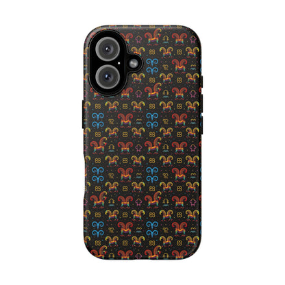 Tough Cases, Aries, Zodiac v1, Metal Pattern