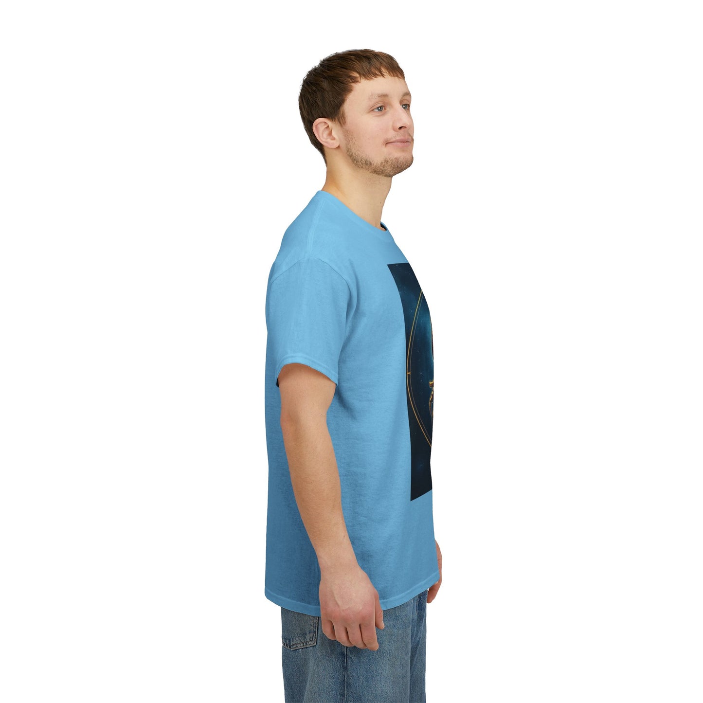 Unisex Heavy Cotton T-Shirt, Moon, Scorpio Zodiac Design