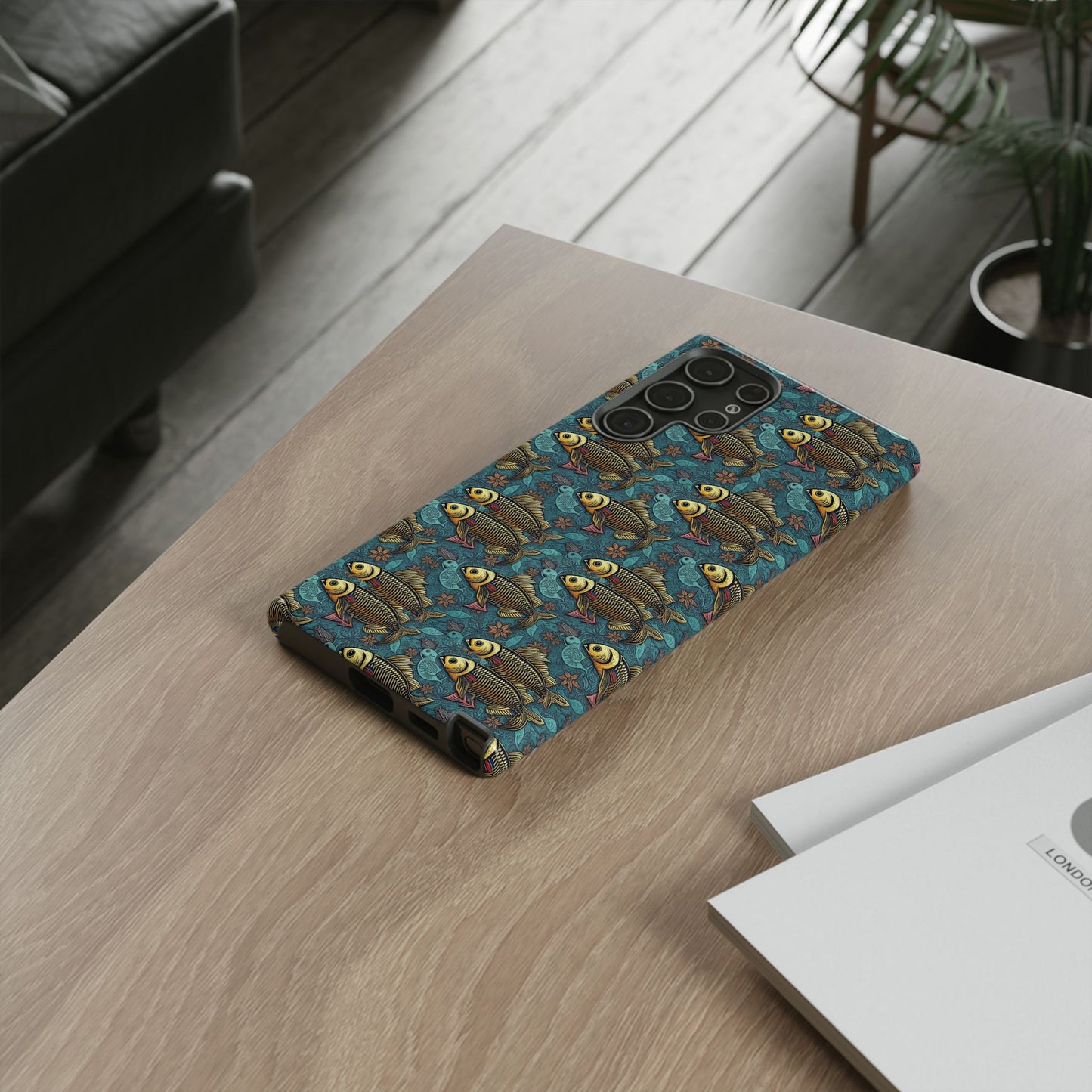 Tough Cases, Pisces, Zodiac v1, Metal Pattern