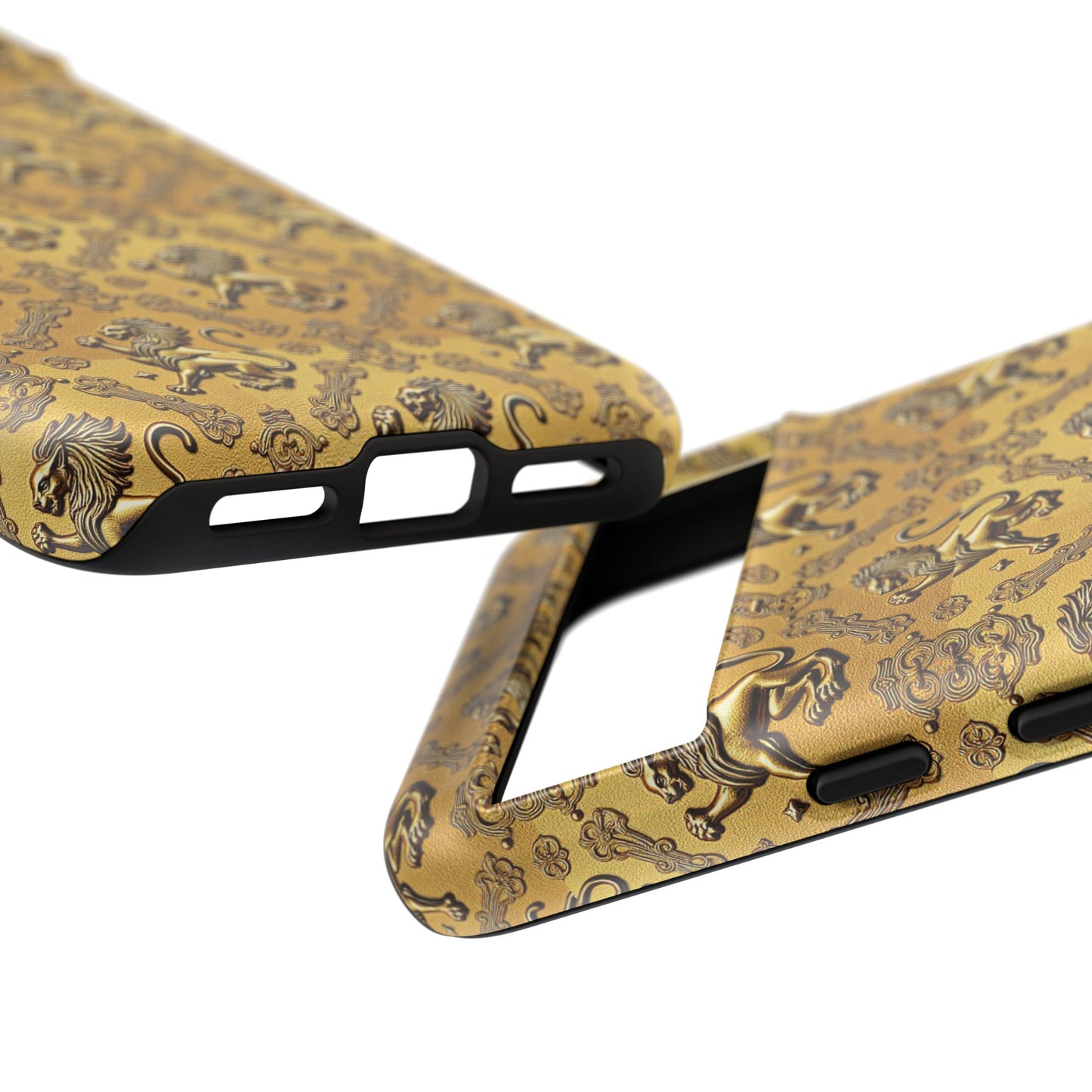 Tough Cases, Leo, Zodiac, Metal Pattern
