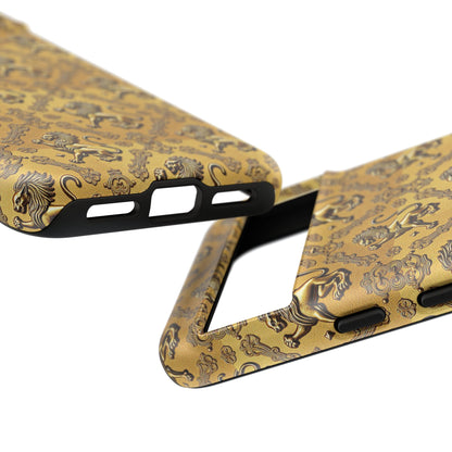 Tough Cases, Leo, Zodiac, Metal Pattern