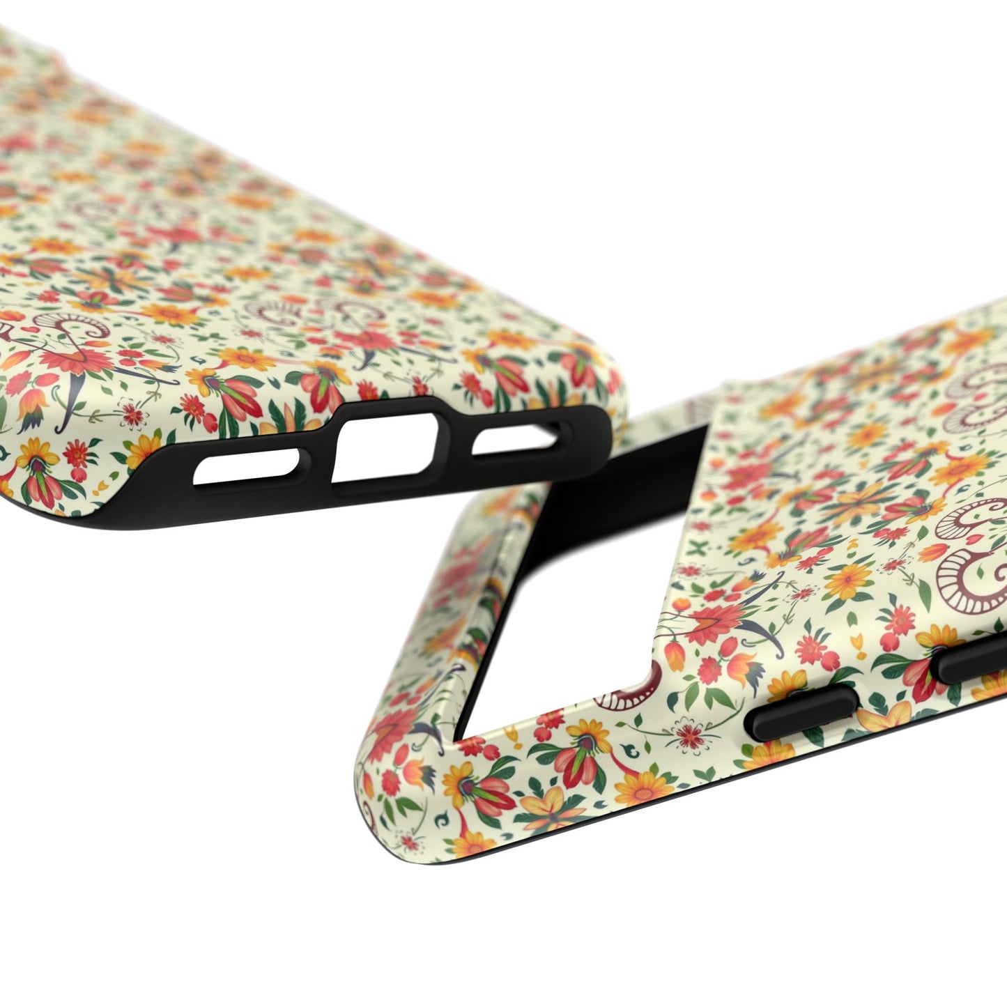 Tough Cases, Aries, Zodiac, Flower Pattern