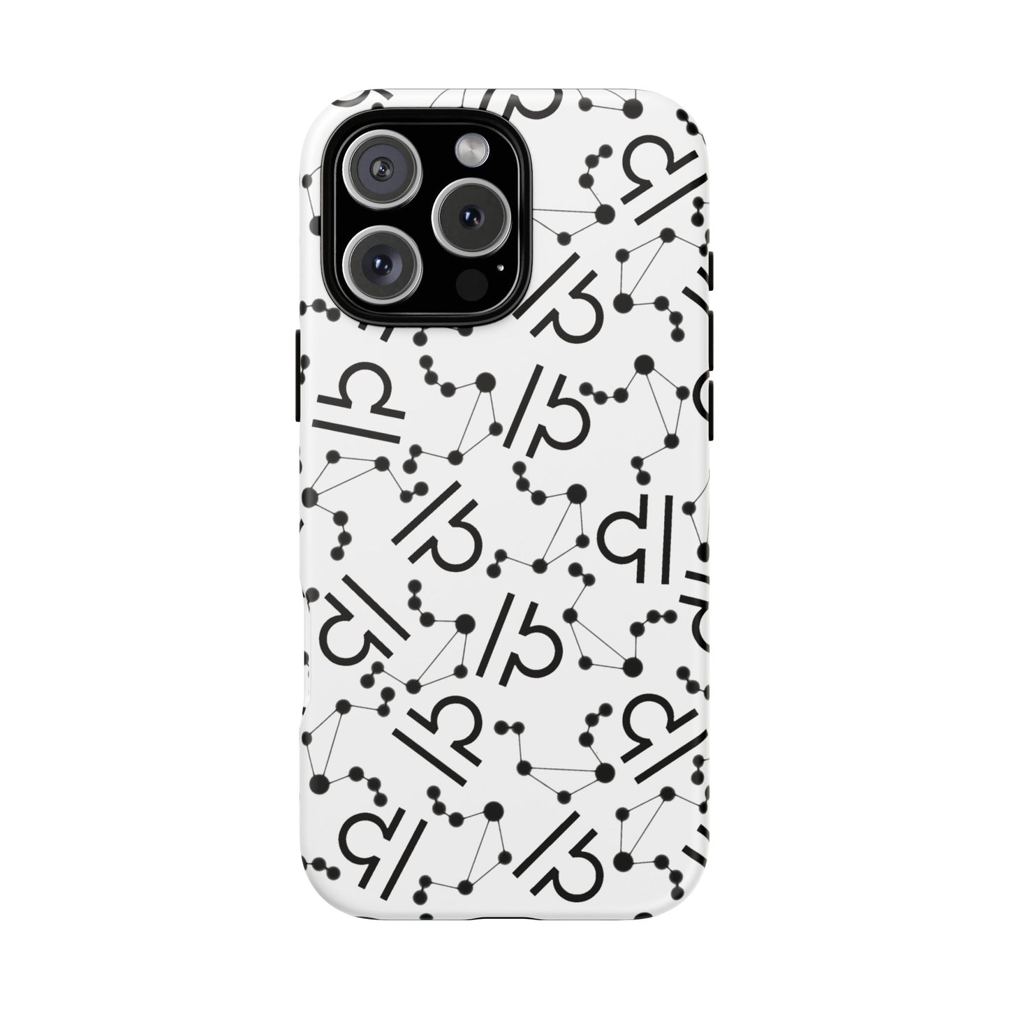 Tough Cases with the Libra Zodiac sign for iPhone, Samsung Galaxy, and Google Pixel devices