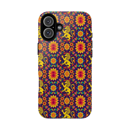 Tough Cases, Leo, Zodiac, Flower Pattern