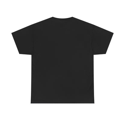 Unisex Heavy Cotton T-Shirt, Midnight Arrow v1, Sagittarius Zodiac Design