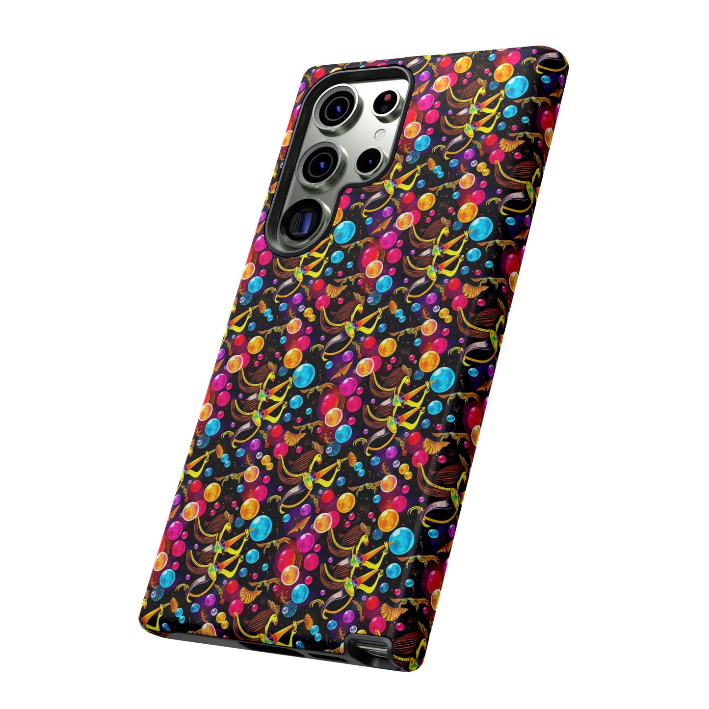 Tough Cases, Sagittarius, Zodiac v1, Bubble Pattern