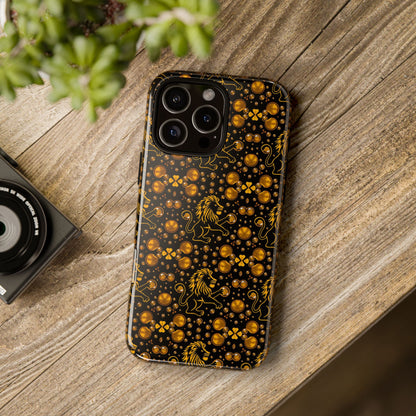 Tough Cases, Leo, Zodiac v1, Bubble Pattern