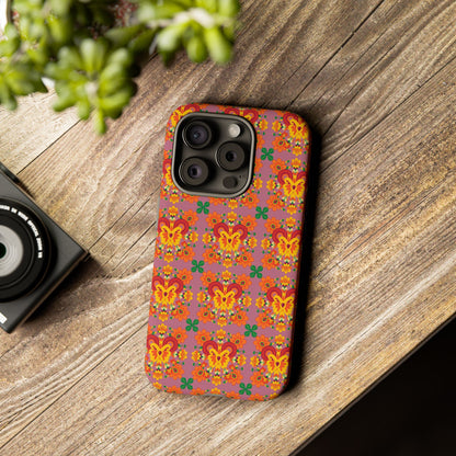 Tough Cases, Aries, Zodiac v1, Flower Pattern