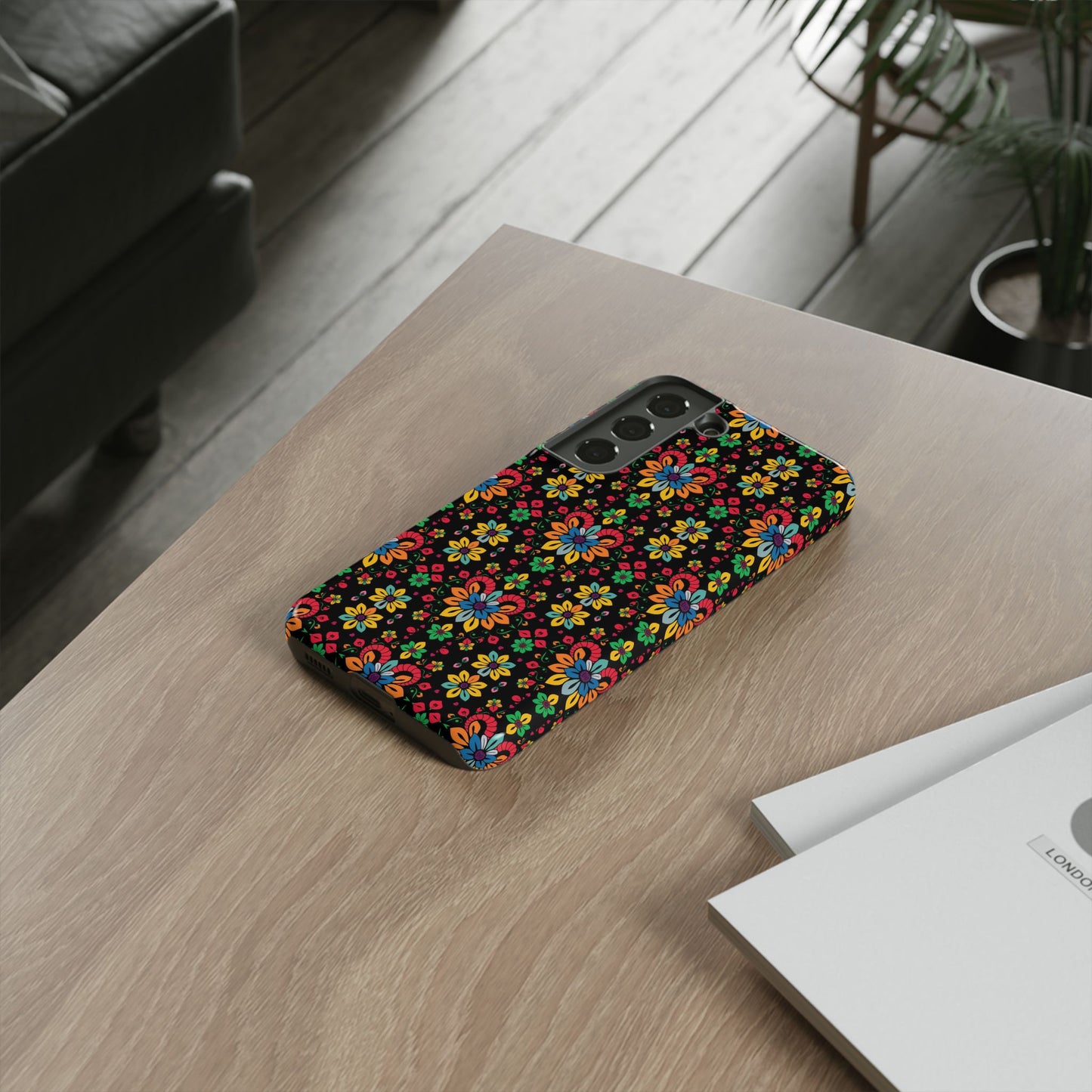 Tough Cases, Aries, Zodiac v2, Flower Pattern