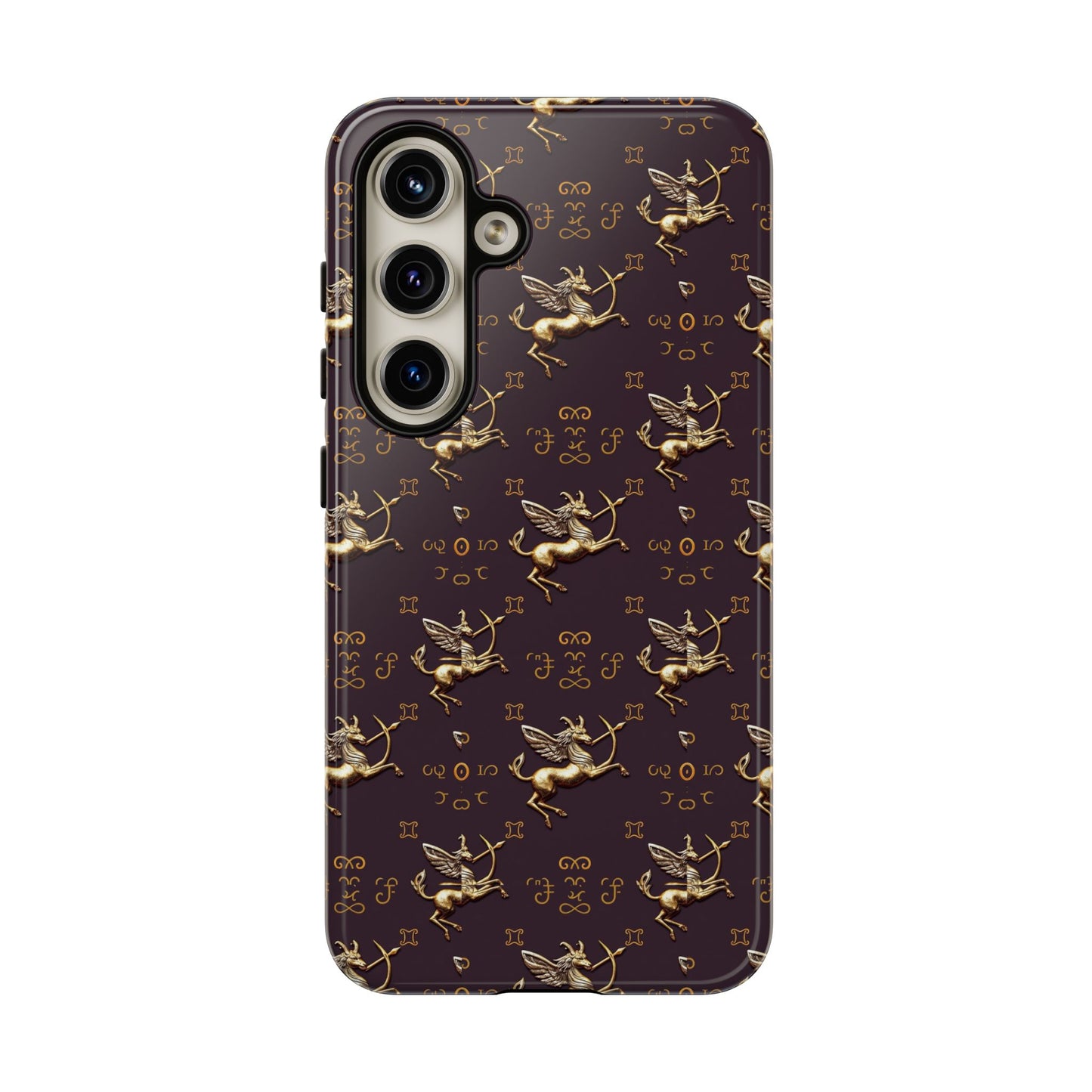 Tough Cases, Sagittarius, Zodiac v3, Metal Pattern