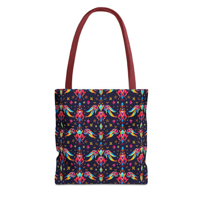 Tote Bag (AOP), Virgo, Zodiac v1, Jewel Pattern