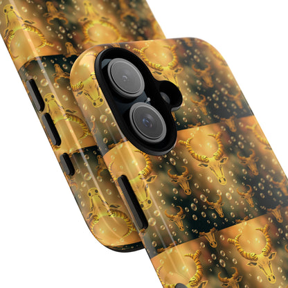 Tough Cases, Taurus, Zodiac v1, Bubble Pattern
