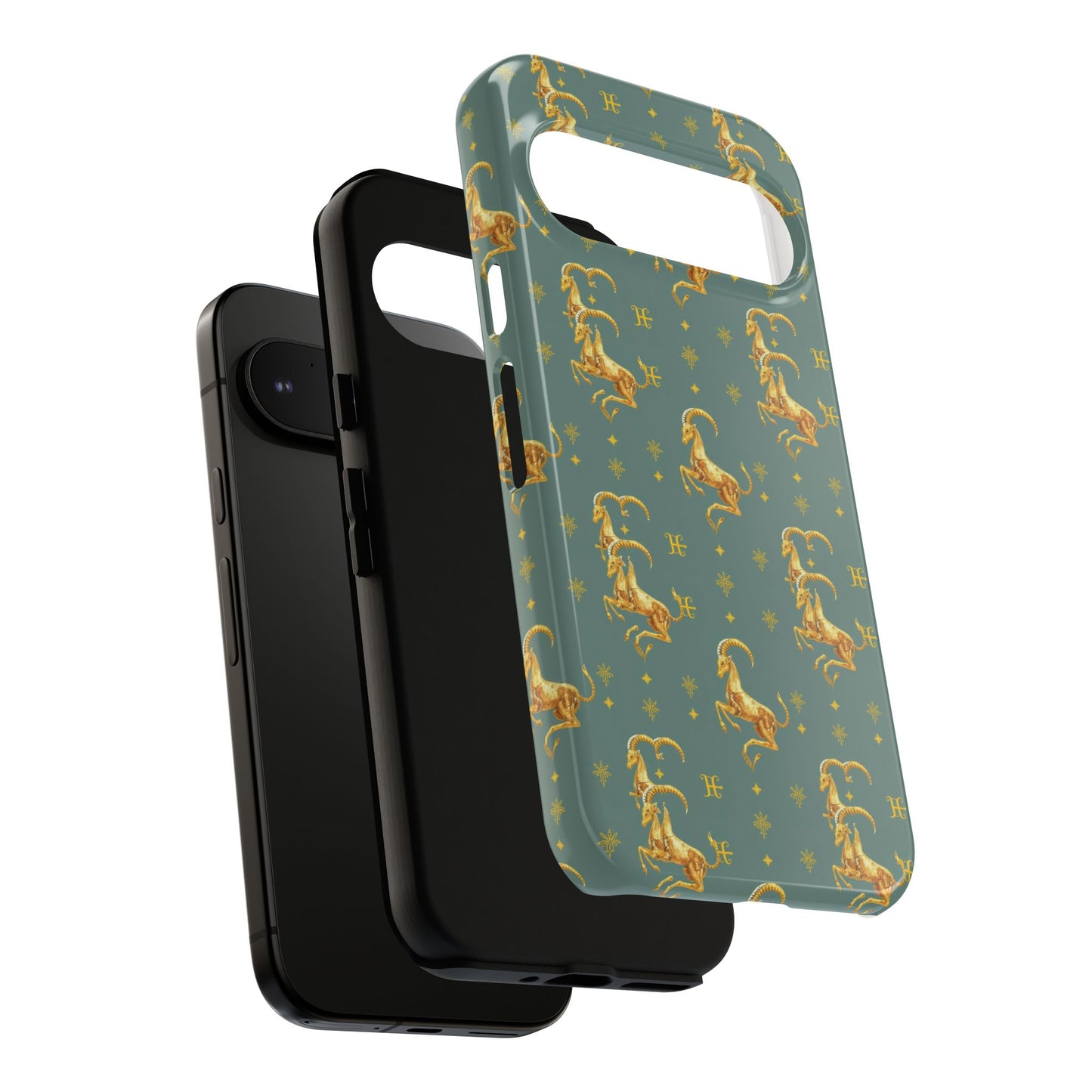 Tough Cases, Capricorn, Zodiac v1, Metal Pattern
