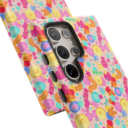Tough Cases, Sagittarius, Zodiac v2, Bubble Pattern