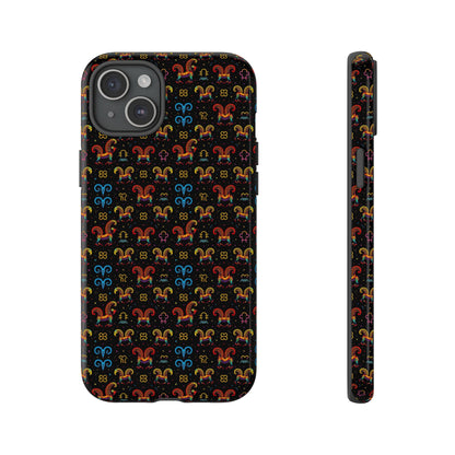 Tough Cases, Aries, Zodiac v1, Metal Pattern