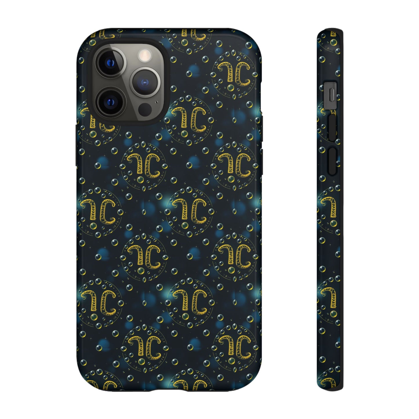 Tough Cases, Aquarius, Zodiac v2, Bubble Pattern