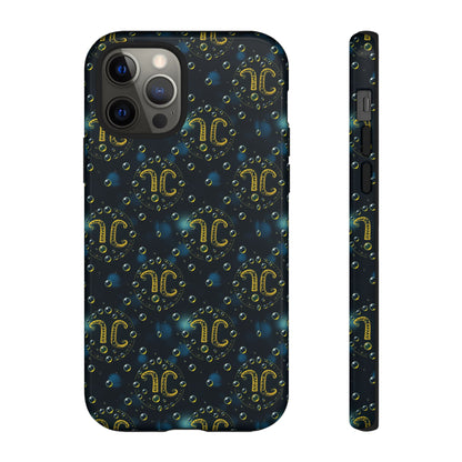 Tough Cases, Aquarius, Zodiac v2, Bubble Pattern