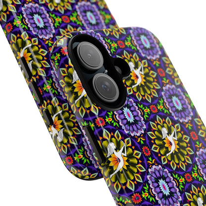 Tough Cases, Sagittarius, Zodiac v1, Flower Pattern