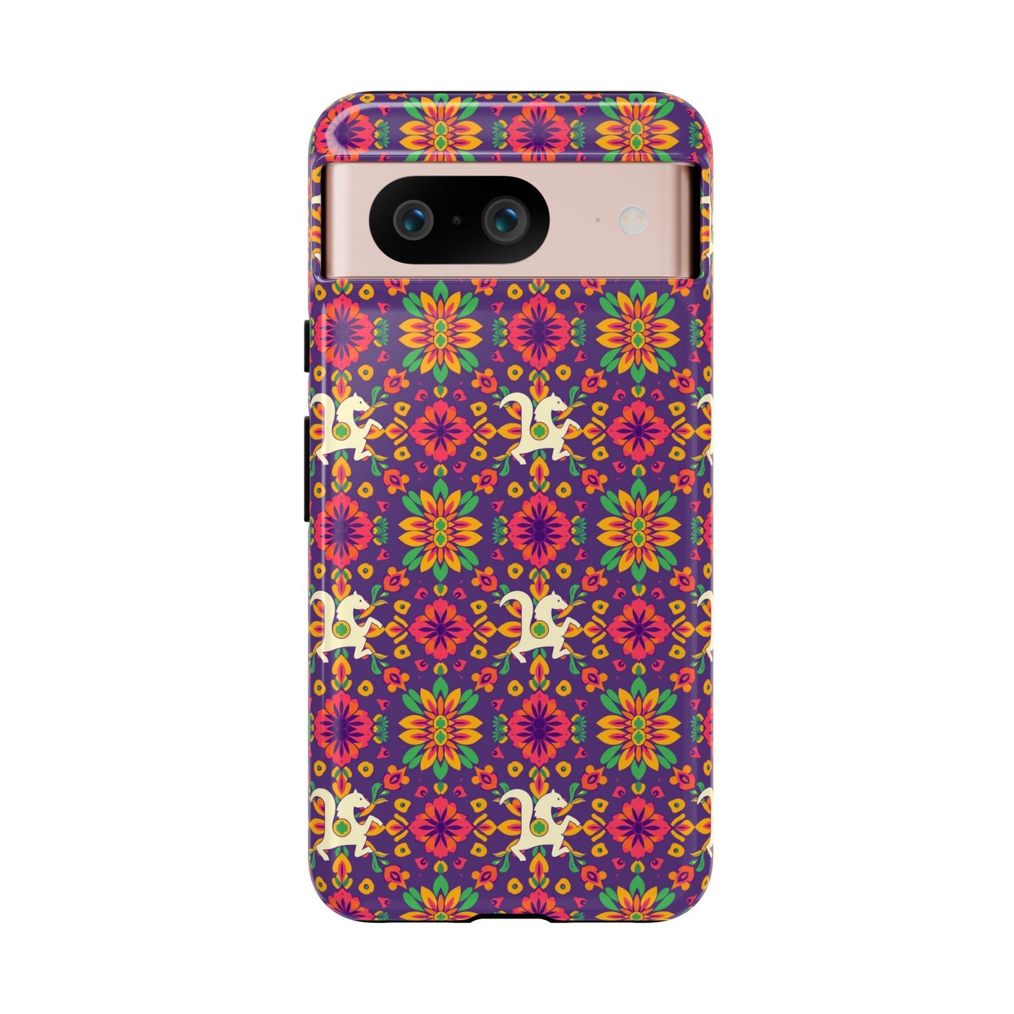 Tough Cases, Aquarius, Zodiac v1, Flower Pattern