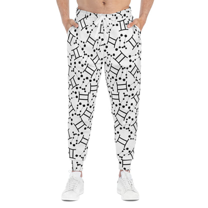 Athletic Joggers Gemini Zodiac sign (AOP)