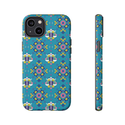 Tough Cases, Libra, Zodiac v2, Flower Pattern