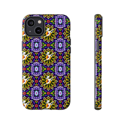 Tough Cases, Sagittarius, Zodiac v1, Flower Pattern