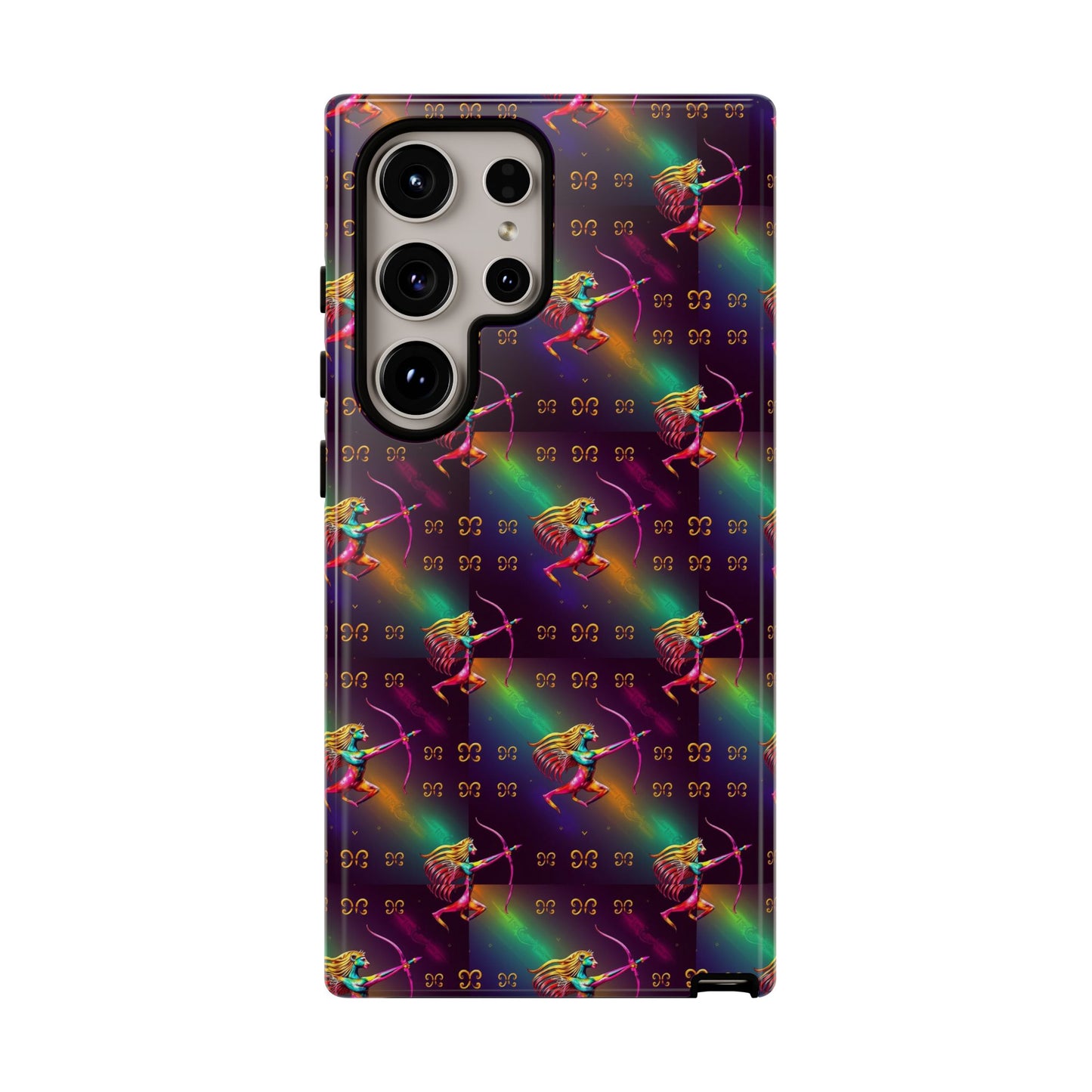 Tough Cases, Sagittarius, Zodiac v1, Metal Pattern