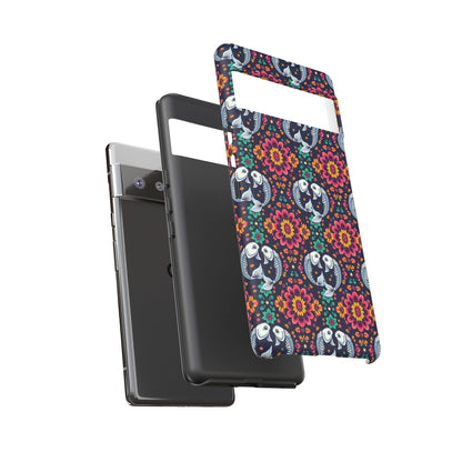 Tough Cases, Pisces, Zodiac v4, Flower Pattern