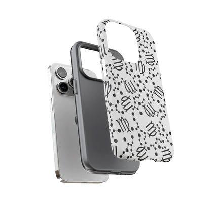 Tough Cases with the Virgo Zodiac sign for iPhone, Samsung Galaxy, and Google Pixel devices