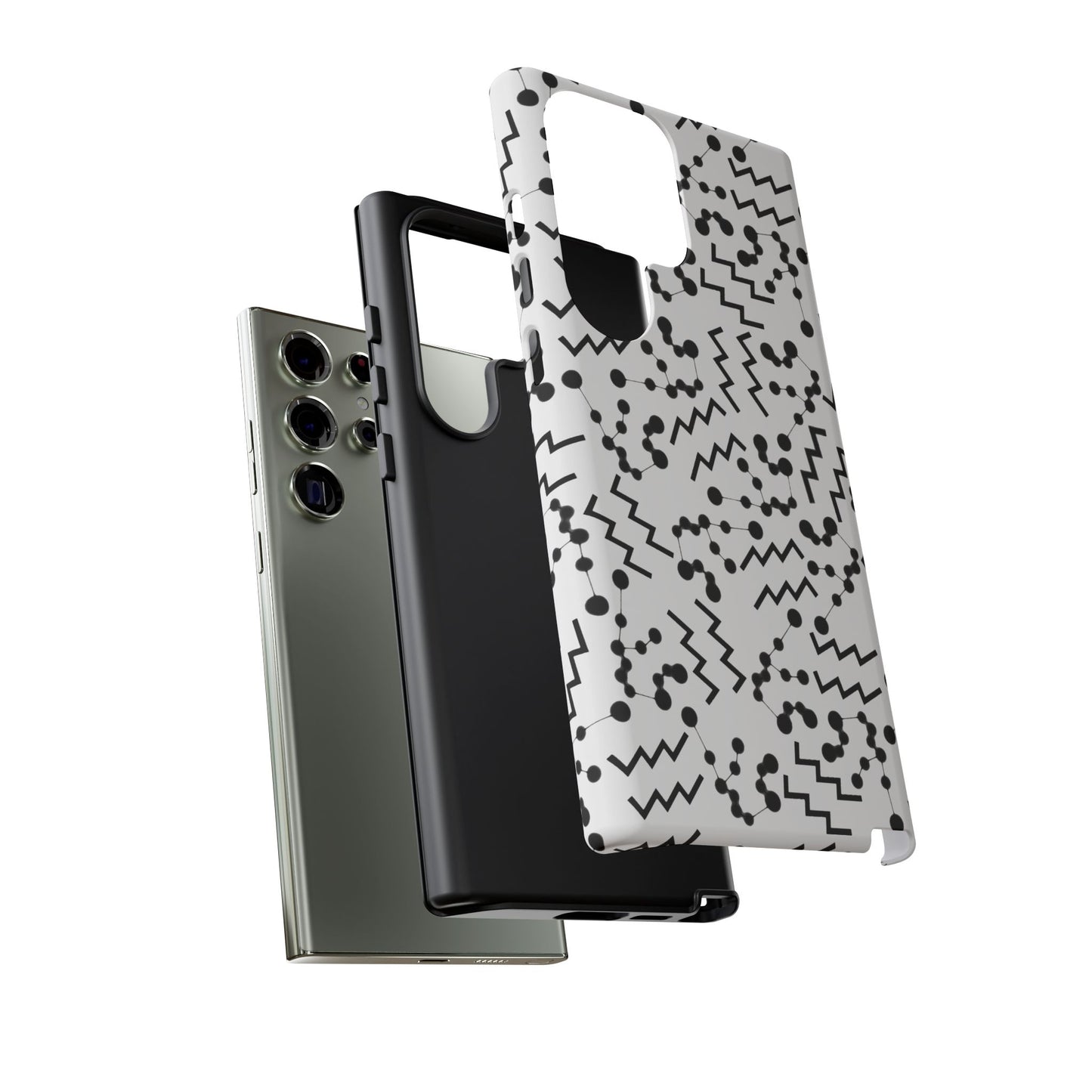 Tough Cases with the Aquarius Zodiac sign for iPhone, Samsung Galaxy, and Google Pixel devices