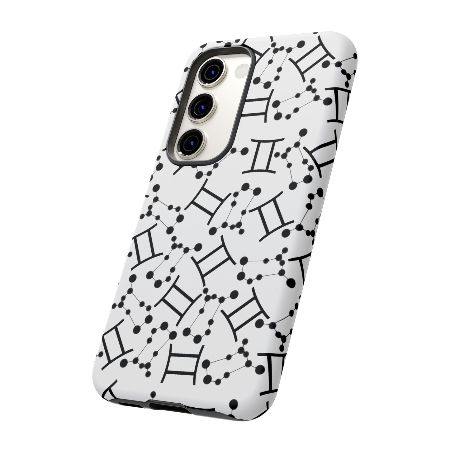 Tough Cases with the Gemini Zodiac sign for iPhone, Samsung Galaxy, and Google Pixel devices