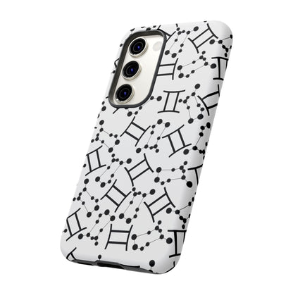 Tough Cases with the Gemini Zodiac sign for iPhone, Samsung Galaxy, and Google Pixel devices
