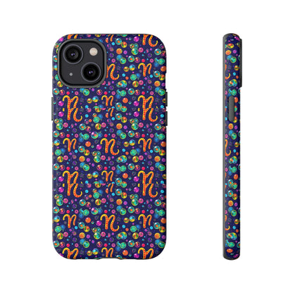 Tough Cases, Aquarius, Zodiac, Bubble Pattern