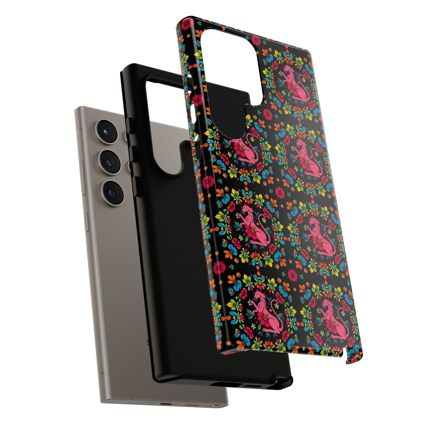 Tough Cases, Virgo, Zodiac, Flower Pattern