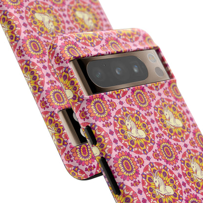 Tough Cases, Capricorn, Zodiac v4, Flower Pattern