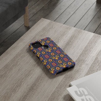Tough Cases, Taurus, Zodiac v3, Flower Pattern