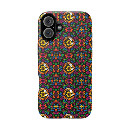 Tough Cases, Capricorn, Zodiac v2, Flower Pattern