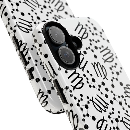 Tough Cases with the Virgo Zodiac sign for iPhone, Samsung Galaxy, and Google Pixel devices