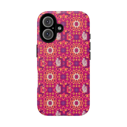 Tough Cases, Gemini, Zodiac v1, Flower Pattern