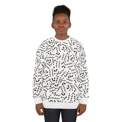 Zodiac AOP Unisex Sweatshirt Aquarius Zodiac Sign