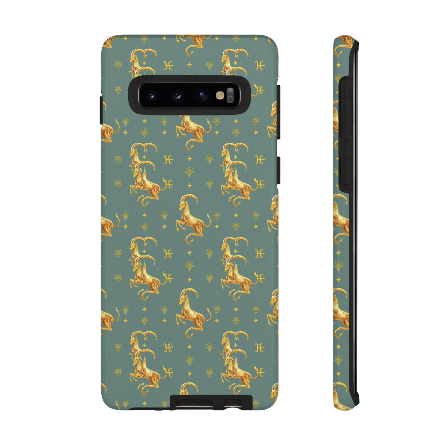 Tough Cases, Capricorn, Zodiac v1, Metal Pattern