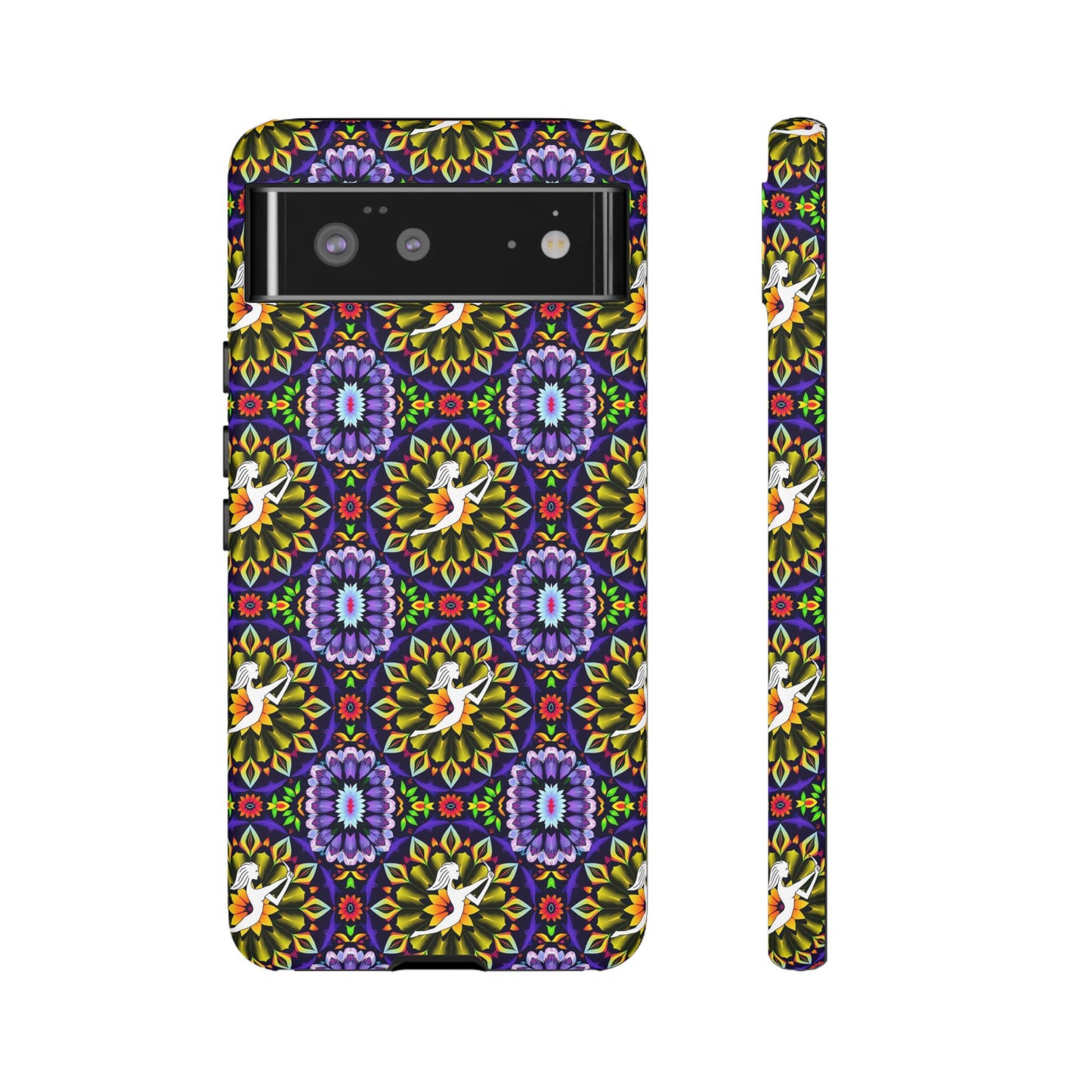 Tough Cases, Sagittarius, Zodiac v1, Flower Pattern