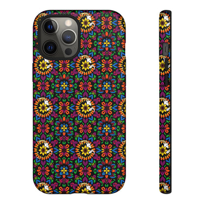 Tough Cases, Capricorn, Zodiac v2, Flower Pattern